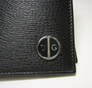No.6 二つ折財布（ブラック）