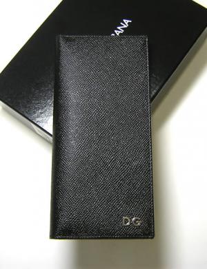  ドルチェ＆ガッバーナ 二つ折長財布（ブラック） MainPhoto