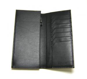 No.3 二つ折長財布（ブラック）
