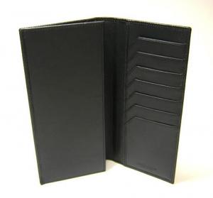 No.4 二つ折長財布（ブラック）