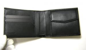 No.4 二つ折財布（ブラック）