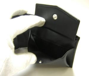 No.6 二つ折財布（ブラック）