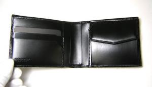 No.3 二つ折財布（ブラック）