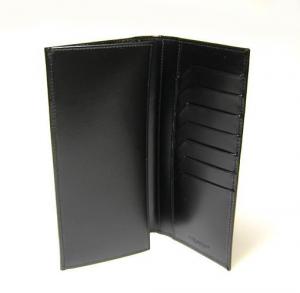 No.5 二つ折長財布（ブラック）