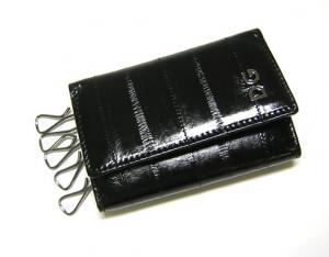No.4 6連キーケース（ブラック）