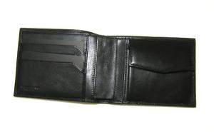 No.4 二つ折財布（ブラック）