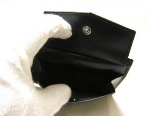 No.6 二つ折財布（ブラック）