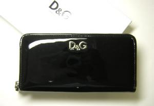  ドルチェ＆ガッバーナ D&G　ラウンドファスナー長財布（ブラック） MainPhoto