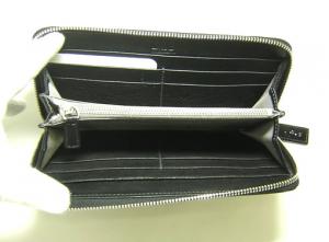 No.3 D&G　ラウンドファスナー長財布（ブラック）