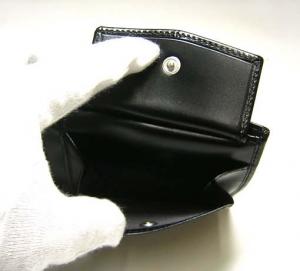 No.5 二つ折財布（ブラック）