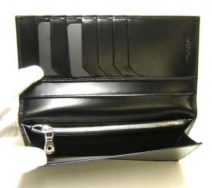 No.5 二つ折長財布（ブラック）