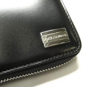 No.6 ラウンドファスナー長財布（ブラック）