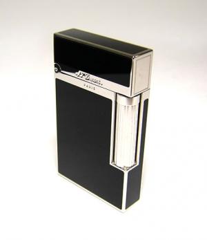No.2 ライター　ラインツー　モンパルナス　MONTPARNASSE LAQUE DE CHINE NOIR FINITION PALLADIUM 16296