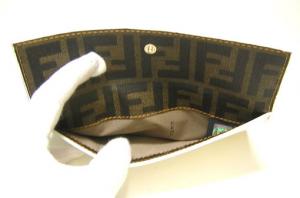 No.6 二つ折長財布(ホワイト)
