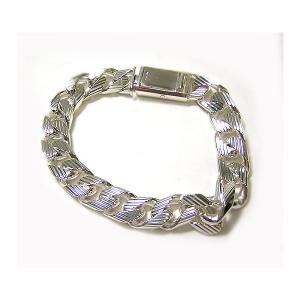 No.3 シルバーチェーンブレスレット18cm