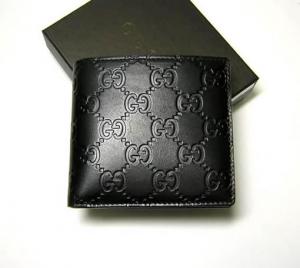 グッチ グッチシマ モノグラムレザー二つ折財布 MainPhoto