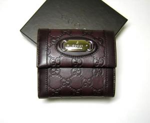  グッチ グッチシマ　モノグラムレザー　二つ折財布（チョコレート） MainPhoto