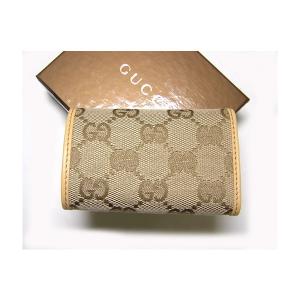 No.2 6連キーケース（ベージュ+イエロー）