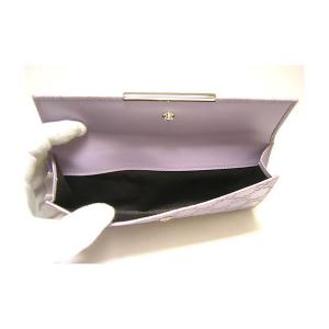 No.6 グッチシマ　モノグラムレザー　二つ折長財布（リラ）