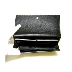 No.5 ハートベルGG柄二つ折長財布(ベージュ+ブラック)
