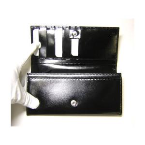 No.4 二つ折長財布（ブラック）