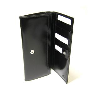 No.5 二つ折長財布（ブラック）