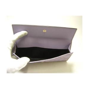 No.6 グッチシマ　モノグラムレザー　二つ折長財布（リラ）