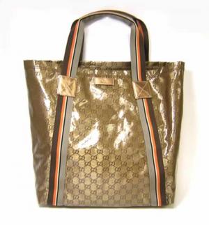  グッチ クリスタルGG柄ショルダートートバッグ（ブロンズ×ブロンズ） MainPhoto