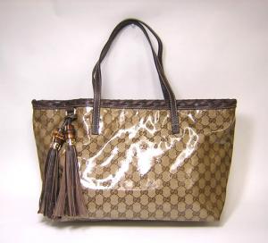  グッチ タッセルショルダーバッグ（ベージュ×ダークブラウン） MainPhoto