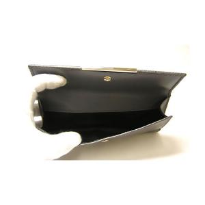 No.6 ヘビ革　二つ折長財布（グレー）