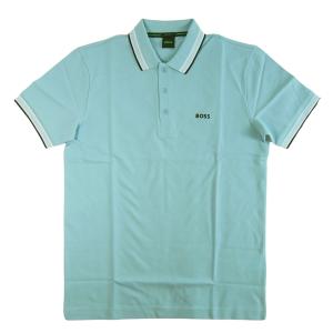ヒューゴ・ボス ポロシャツ メンズ PADDY ゴルフ スポーツ（ライトブルー）XL