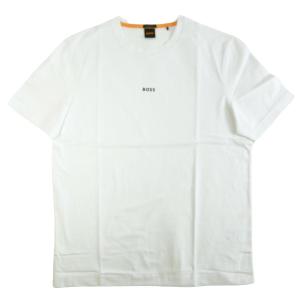 ヒューゴ・ボス Tシャツ TChup メンズ ストレッチコットン RELAXED FIT（ホワイト）