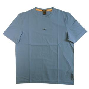 ヒューゴ・ボス Tシャツ TChup メンズ ストレッチコットン RELAXED FIT（ブルー）M