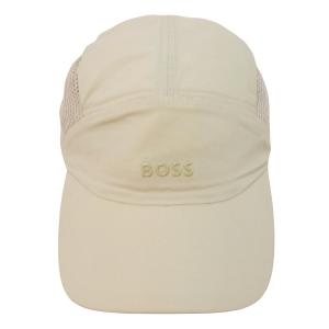 ヒューゴ・ボス 帽子 キャップ ナイロン メッシュ メンズ BOSS ボス （ライトベージュ）