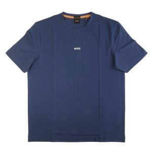 ヒューゴ・ボス Tシャツ TChup メンズ ストレッチコットン RELAXED FIT（ダークブルー）