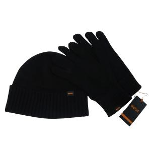ヒューゴ・ボス ギフトセット ニットビーニー＆グローブ ニットキャップ ニット帽 手袋 Kalipso