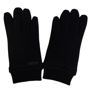 ヒューゴ・ボス 手袋 グローブ メンズ Kalsper ブラック ウール 羊毛