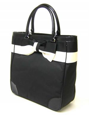 No.2 radcliffe este with bow  バッグ（ブラック）