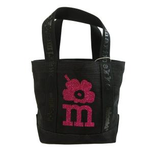 マリメッコ トートバッグ Carrier Mini Unikko キャリア ミニ ウニッコ ブラック