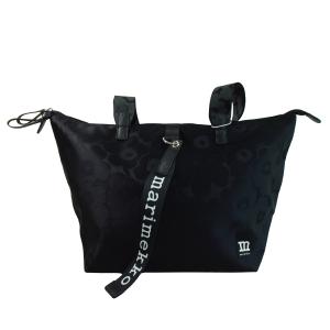 マリメッコ トートバッグ ショルダーバッグ Tote M Unikko ウニッコ ブラック