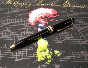  モンブラン MEISTERSTUCK  HOMMAGE A W.A. MOZART Ballpoint Pen+CD ボールペン+CD MainPhoto