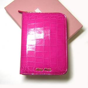  ミュウミュウ クロコ型押し2009年システム手帳（ペオニア） MainPhoto