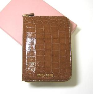  ミュウミュウ クロコ型押し2009年システム手帳（タバコ） MainPhoto