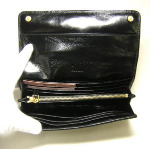 No.4 マトラッセリュクス  二つ折長財布（ブラック）