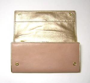 No.3 カプレットナッパ  二つ折長財布（ヌード）