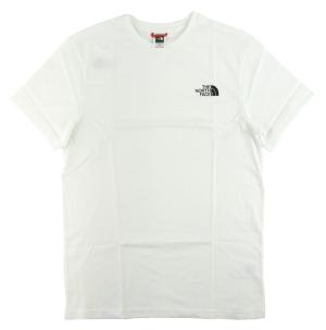 ザノースフェイス Tシャツ メンズ ホワイト 白 コットン 綿 Simple Dome Tee