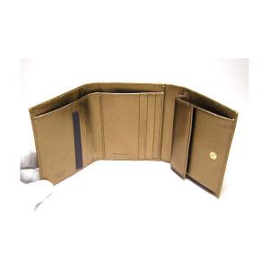 No.4 サフィアノレザー三つ折財布