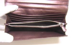 No.5 ナッパゴーフル　二つ折長財布（アンティコモルドーレ）