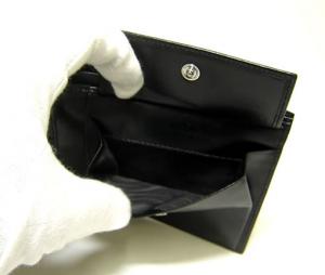 No.5 二つ折財布（ブラック+ロッソ）