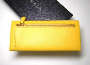 No.2 サフィアノレザー　二つ折長財布（ジャッロ）
